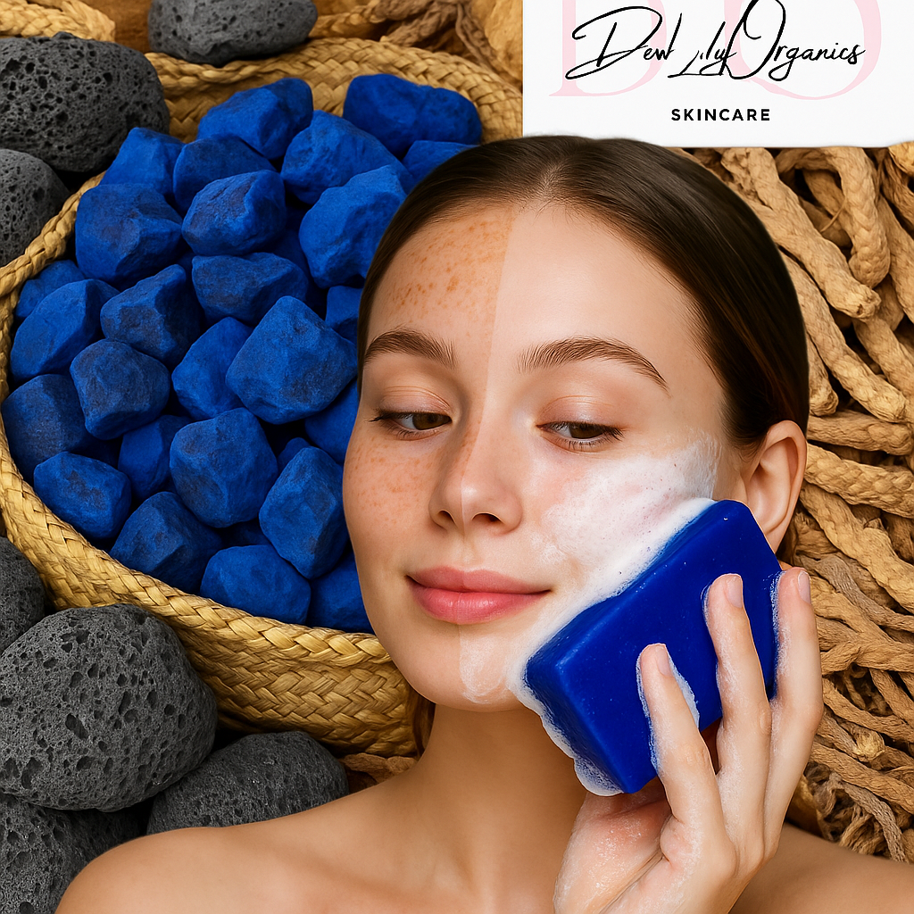 Moraccan Blue powder Beauty Bar - Image 5